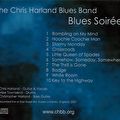 Chris Harland Blues Band - Blues Soirée - Back