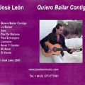José León - Quiero Bailar Contigo - Back