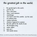 Michael Moon - The Greatest Job In The World - Back