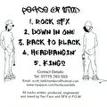 P.O.M. (Peace Of Mind) - Mindless E.P. - Back