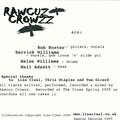 Rawcuz Crowzz - Corvus Dayz & Rawcuz Nitez - Inlay